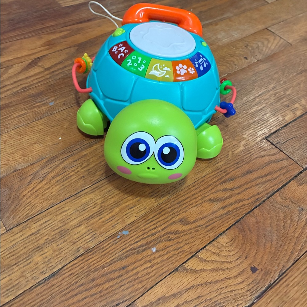 Colorful Turtle Pull Toy - Picture 1 of 2